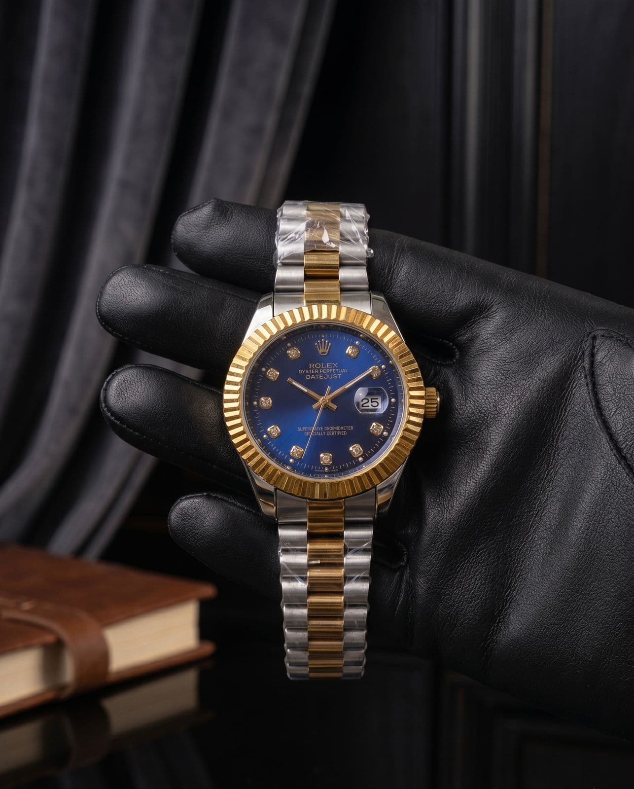 Rolex Datejust Blue Diamond Dial